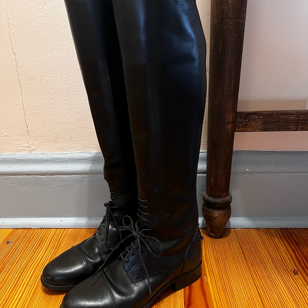 Ariat Field Zip Tall Leather Riding Boots
